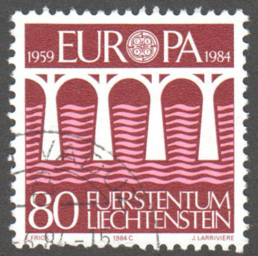 Liechtenstein Scott 780 Used - Click Image to Close